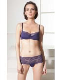 Shorty Nina violet electrique